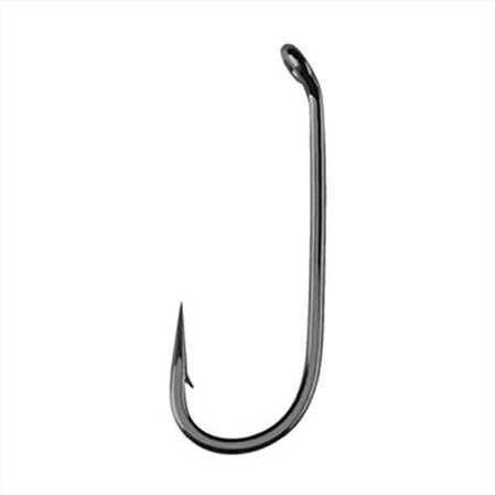 Mustad Streamer Hook, 9672, 2Xh, 4Xl, Forged, Down Eye  Titanx 16 25PK R74AP-TX-16-25H